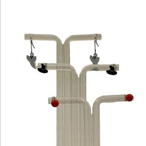 Halloween Dangle set of 3 Earrings ghost witches hat orange stud for Women Girls